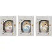 Décoris Kerstbal glas d10 cm a3 P