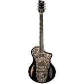 Duesenberg Julia Tremolo Black semi-akoestische gitaar met koffer