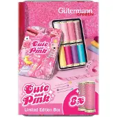 Gütermann Cute en Pink garen in blik, 7st