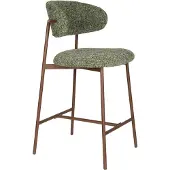Trendmöbel24 Barstoel Claes Bar Stool Mottled Green