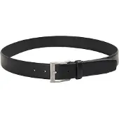 HUGO BOSS Heren leren riem (Zwart)
