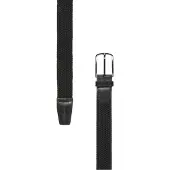 Lyle & Scott Gevlochten Riem (Jet Zwart)