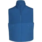 Lacoste Tweekleurig mouwloos vest voor dames (Koninkrijk Blauw)