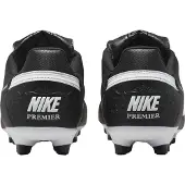 Nike Heren Premier 3 Classic Leather Firm Ground Voetbalschoenen (Zwart/Wit)