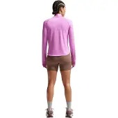 Nike Swift hardloopshirt met kwartrits voor dames (Magenta)