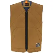 BOSS Heren Okella V-Hals Regular Gilet (Beige)