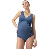 Speedo Dames/Zwangerschaps Eendelig Badpak (Blauw)