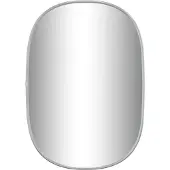 vidaXL Wandspiegel 50x35 cm zilverkleurig