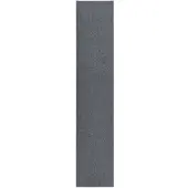 vidaXL Droogloopmat 100x500 cm grijs