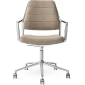 Vipp Bureaustoel Vipp455+ Swivel Chair Tide / Wielen