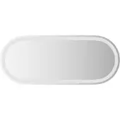 vidaXL Badkamerspiegel LED ovaal 90x40 cm