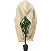 vidaXL Plantenhoezen met ritssluiting 2 st 70 g/m² 1x1,55 m