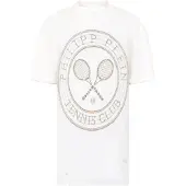Philipp Plein Open Back T-Shirt Mini Dress Tennis Club
