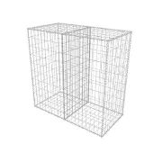 vidaXL Gabion mand 100x50x100 cm gegalvaniseerd staal