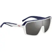 HUGO Heren Shield Zonnebril (Wit/blauw)