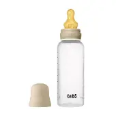 BIBS - Baby Bottle Round Latex - Vanilla GLOW - 270 ml