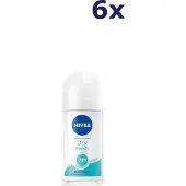 Nivea 6x 50ml Dry Fresh Deodorant Roll-on