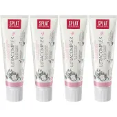 Splat Ultracomplex - Tandpasta - Witterend, Beschermend, Fluoridevrij, 4-pack