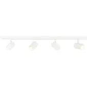 LEDVION LED Plafondspot Wit 4-lichts Dimbaar GU10 fitting zonder lichtbron
