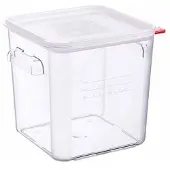 ARAVEN Vershouddoos 18l Pc Met Deksel Transparant 29x29xh32cm