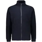 CMP Jacket 3h12917n Fleece 2XL Black Blue