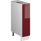 Vicco Apotheekkast Fame-Line Bordeauxrode hoogglans/Wit 20 cm zonder werkblad, Model 61673