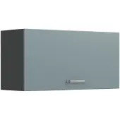 Vicco Hangkast R-Line, Blauw-grijs/Antraciet, 80 cm Plat