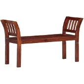 vidaXL Bank 111 cm massief acaciahout