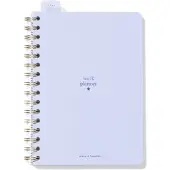 HEMA Werkplanner 21x14.8cm lichtblauw