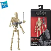 MaxPower De Black Series Battle Droid-actiefiguur speelgoedmodel cadeau