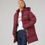 L'amore Couture Dames Liana Korte Puffer Jas Wine