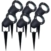 LEDVION - 6X LED Prikspots - IP65 - 5W - 6500K - 1M