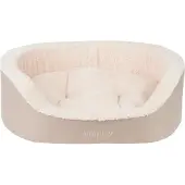 Amiplay Aspen Hondenmand Ovaal Beige Maat S 54x45x16cm