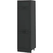 Vicco Hoge kast R-Line, Antraciet landelijk/Antraciet, 60 cm