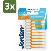 Jordan 3x Dental Sticks Clean Between Large 40 stuks