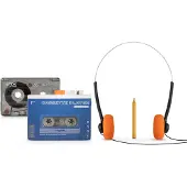 BigBen Interactive Bluetooth Auto Reverse Cassette Speler - Blauw