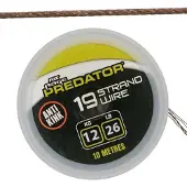 FOX Rage 19-S Coated Steel Wire 10m Rage Predator