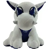 Real Madrid drakenknuffel, 25 cm, grijs. Kleur: grijs. Maat: one size