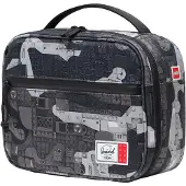 Herschel LEGO Pop Quiz Lunch Box - Abstract Bricks Black