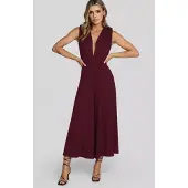 Madnezz House Jumpsuit wijnrood