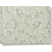 HEMA Fotoalbum 24x18x4cm bloemen (groen)