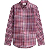 Tommy Hilfiger Overhemd 'Flex' donkerblauw / donkergeel / rood / wit