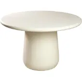 Giga Meubel Tuintafel Romy Off-White Rond 120cm
