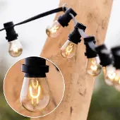 LumenXL Prikkabel set met 0,6 watt U-vorm LED filament lampen