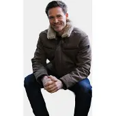 Donders 1860 Winterjas heren Bruin Textile Jacket 22066/541