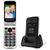 Protectly Klaptelefoon Senioren 4G met SOS, Grote Toetsen en Dock