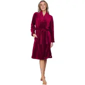 Pastunette Ochtendjas 'Rosewood Comfort' donkerrood