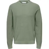Only & Sons Trui 'ONSTony' pastelgroen