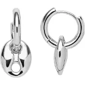 U.S. POLO ASSN. Oorbellen 'Louise' zilver