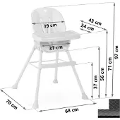 Nukido 701002 Tilo kinderstoel, groen
